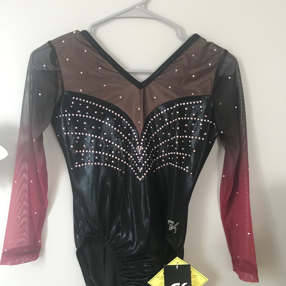 GK Long sleeve adult leotard